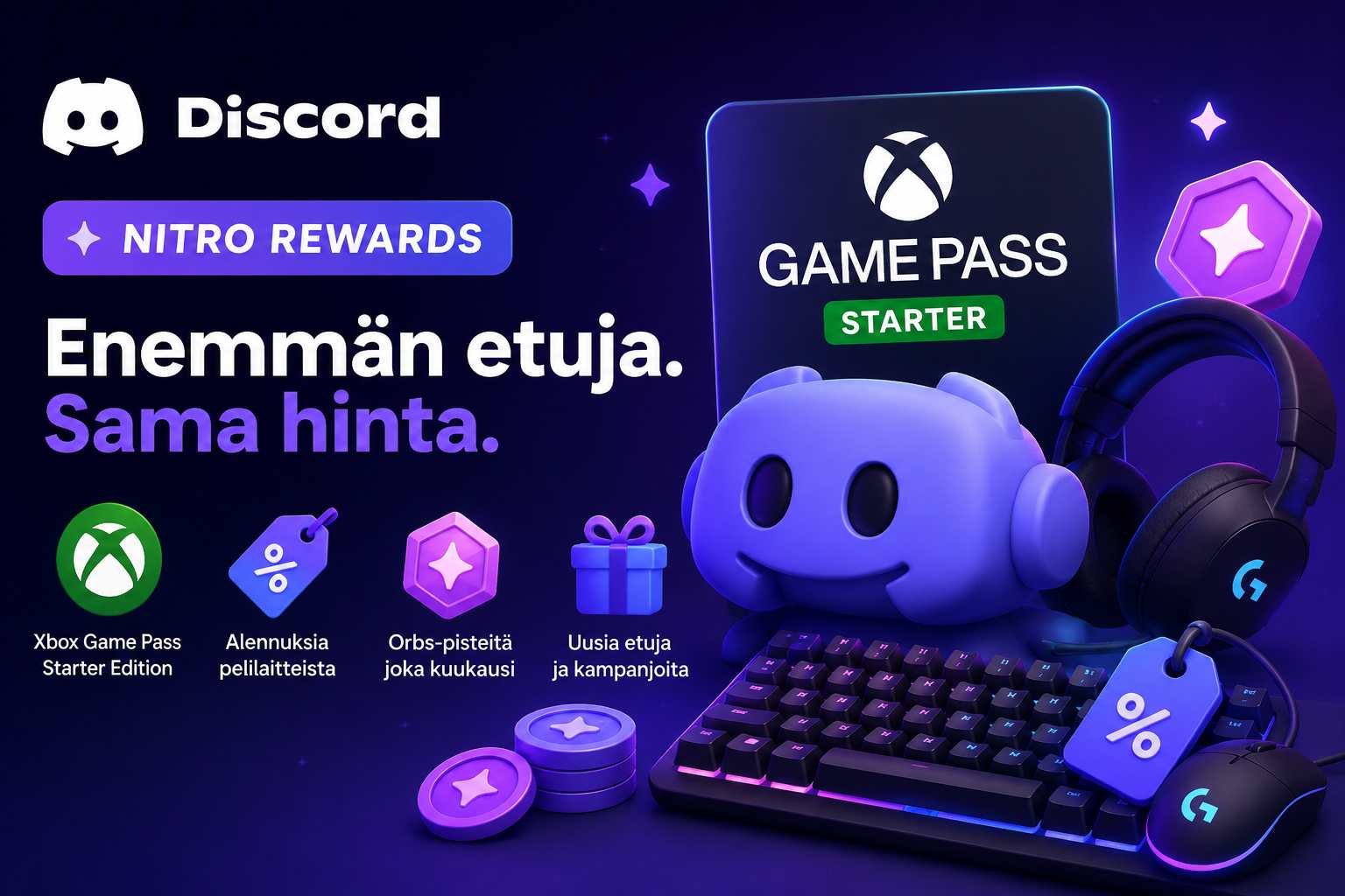 Discord uudistus