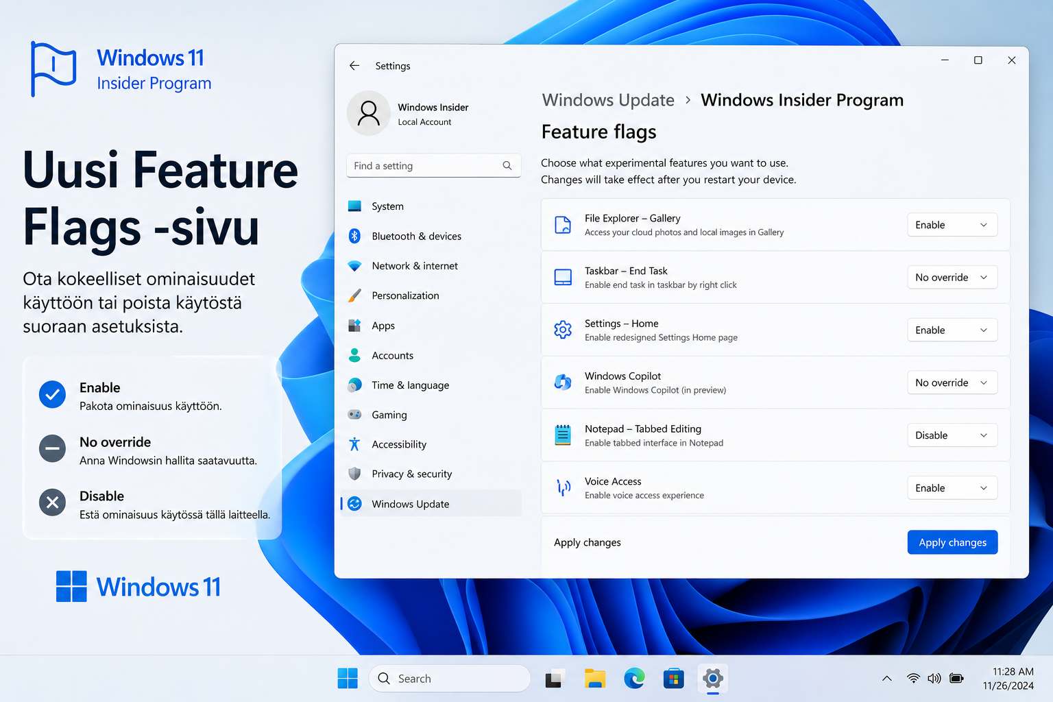 Feature flag