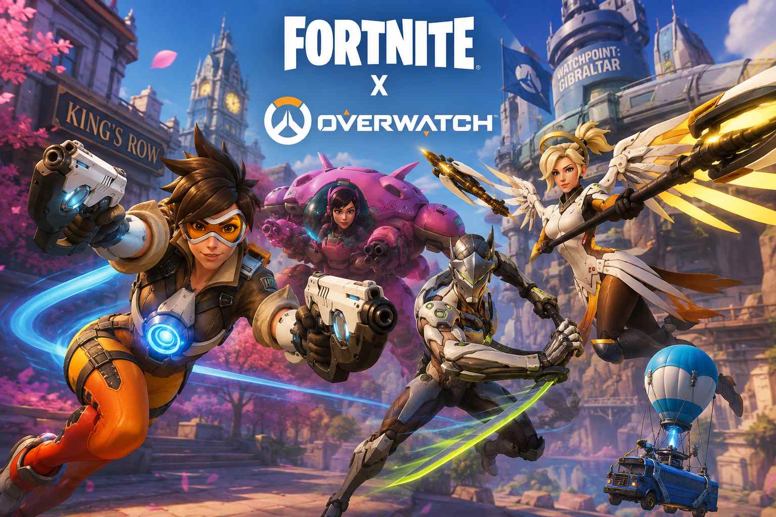 Fortnite Overwatch crossover