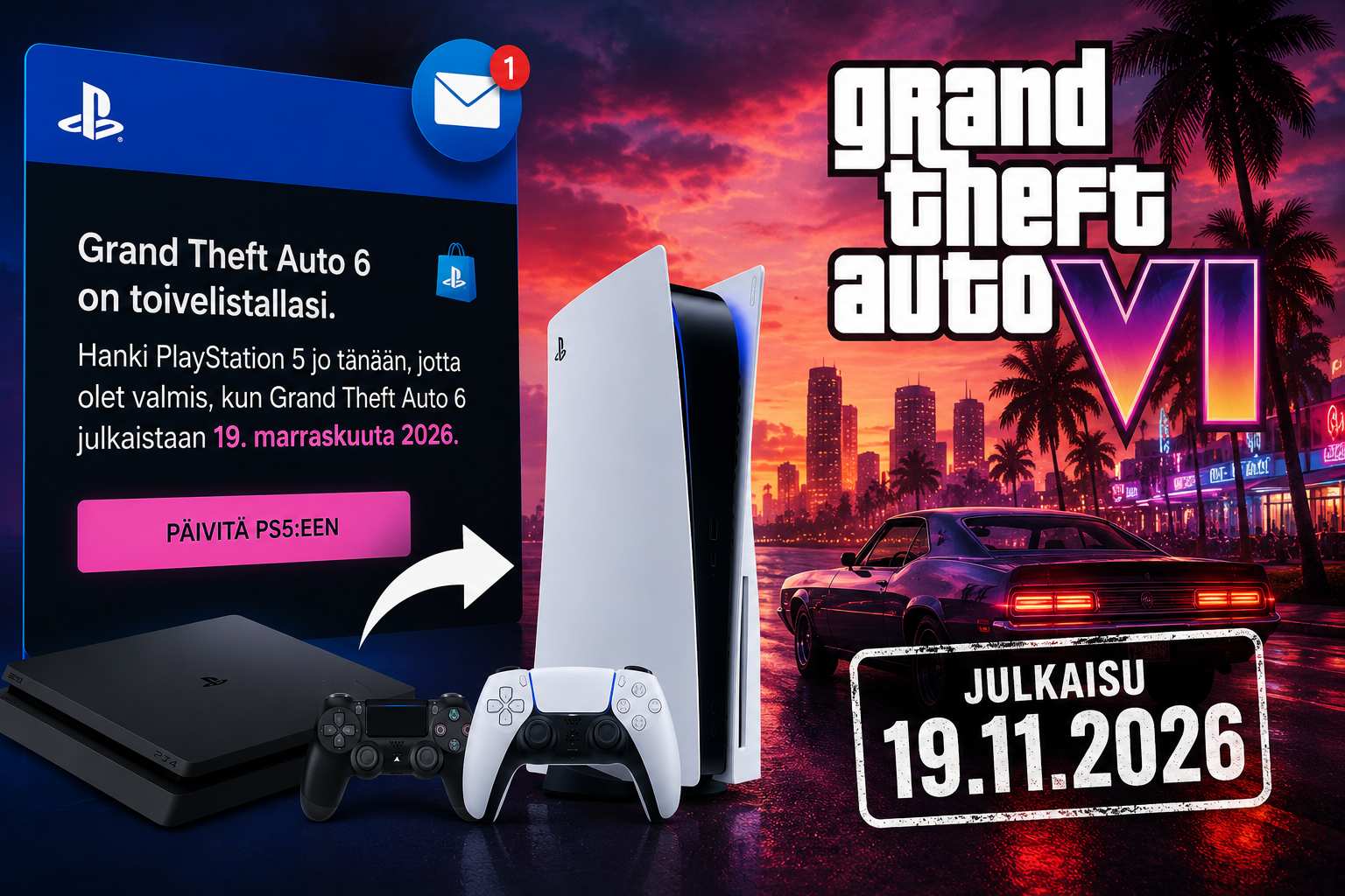 GTA 6 julkaisusta vihje