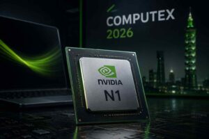 Nvidia esittelee ensimmäisen kuluttajille suunnatun prosessorinsa yli vuosikymmeneen Computex 2026