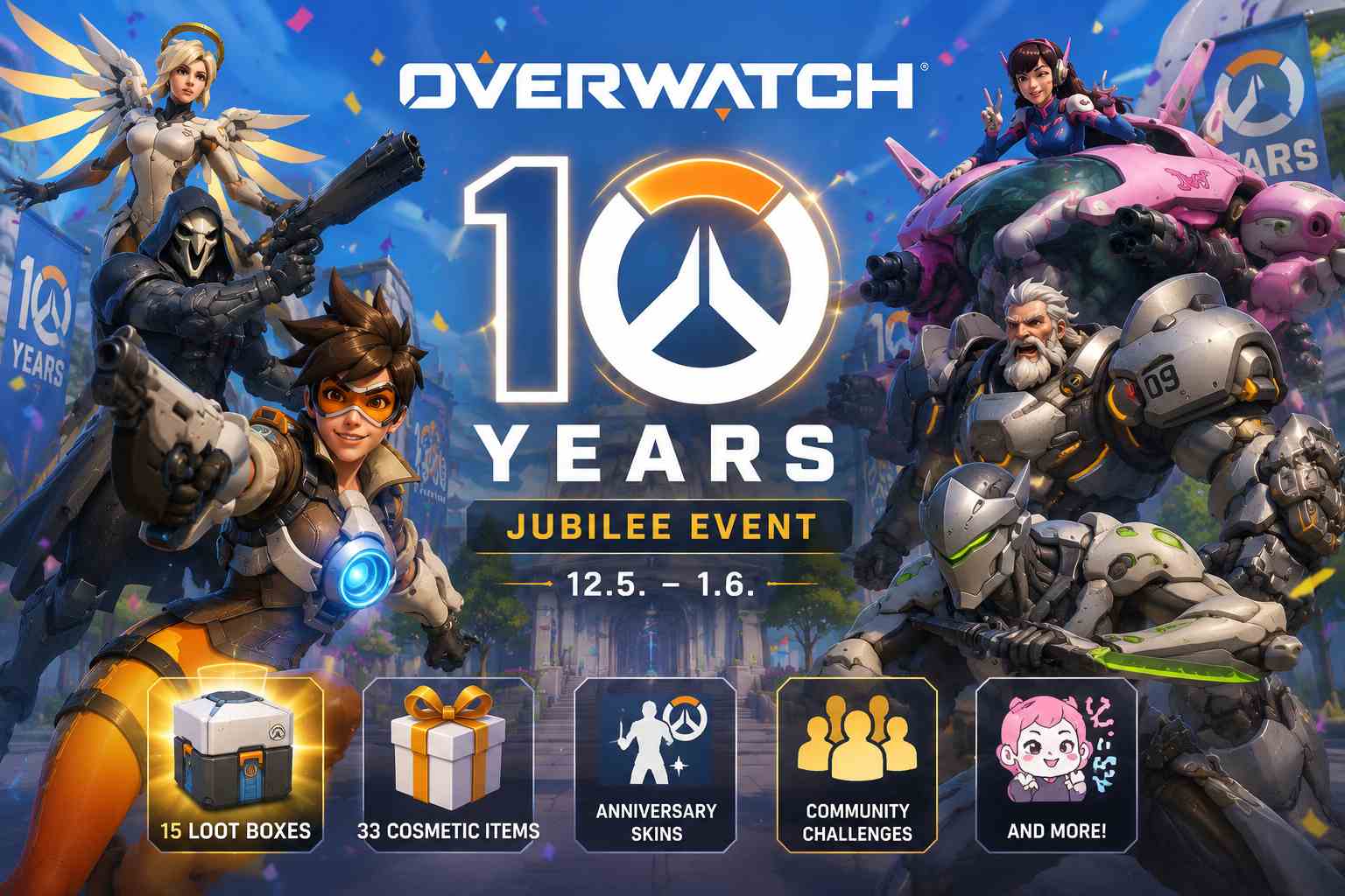 Overwatch 10 vuotta