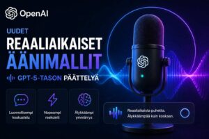 OpenAI julkaisi uudet reaaliaikaiset äänimallit – mukana GPT-5-tason päättelyä