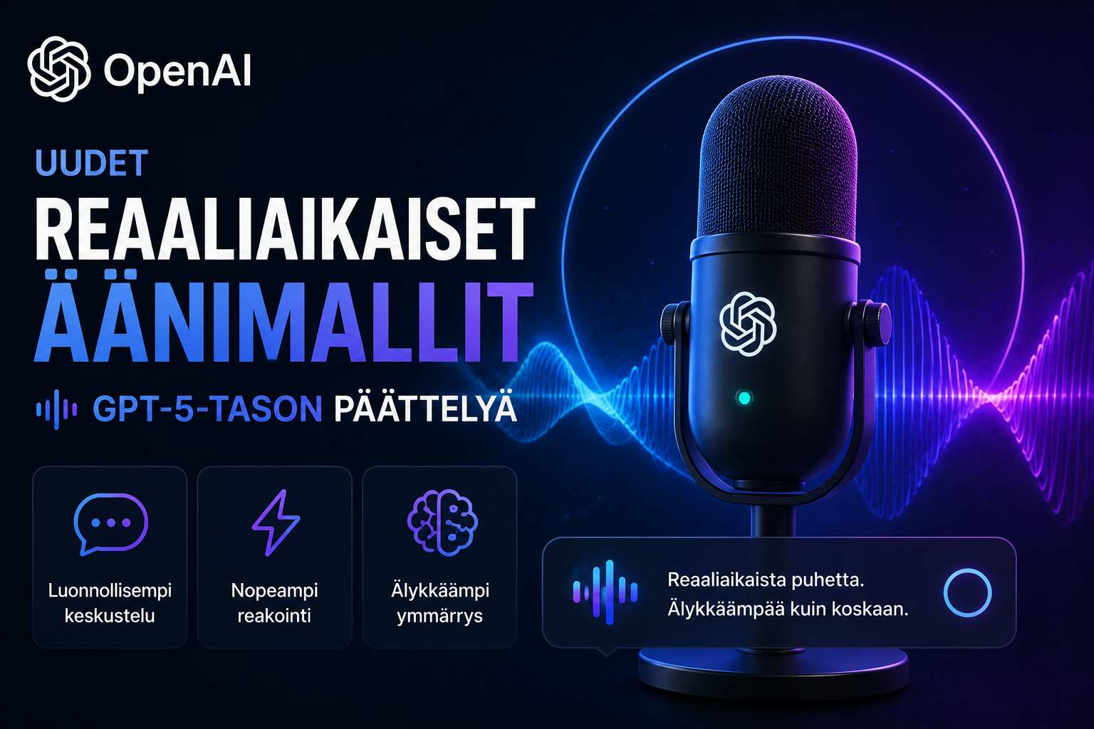 Reaaliaikaiset äänimallit