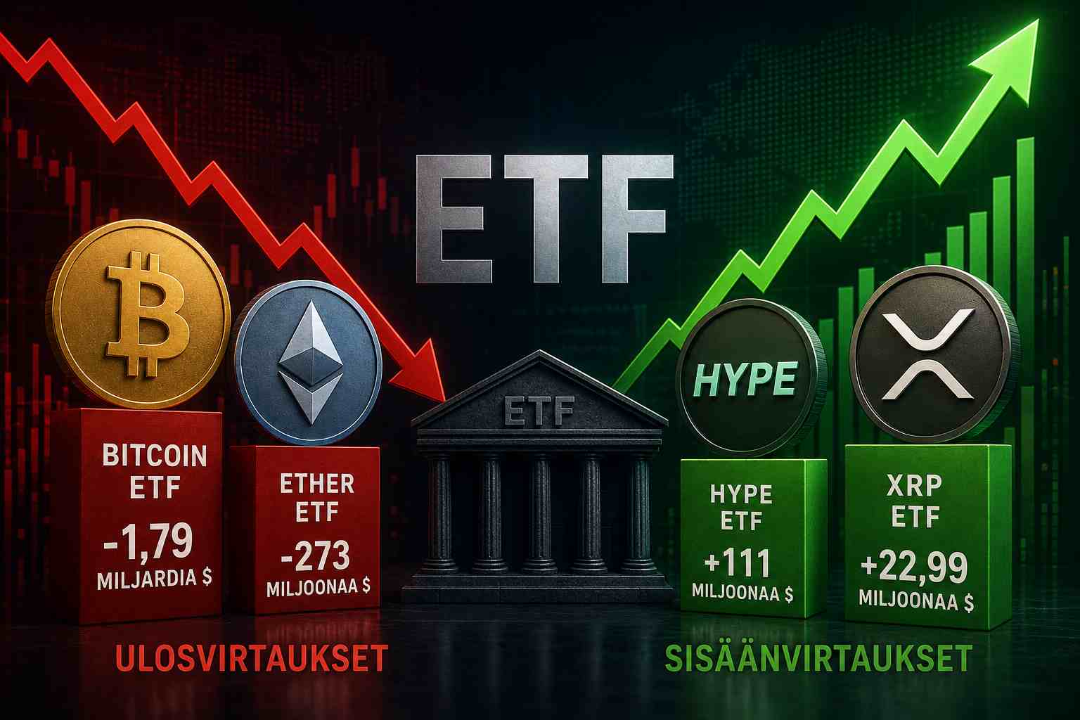 ETF ulosvirtaukset