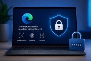 Microsoft Edge luopuu pääsalasanasta – tallennetut salasanat suojataan jatkossa Windows Hellolla