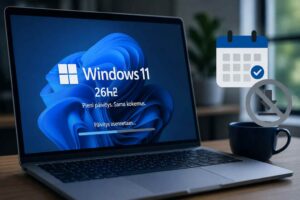 Microsoft vahvisti Windows 11 26H2:n – Suuri vuosipäivitys jää jälleen väliin