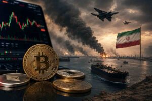Bitcoin pysyi vakaana Yhdysvaltojen uusista Iran-iskuista huolimatta – markkinat odottavat maanantain reaktiota