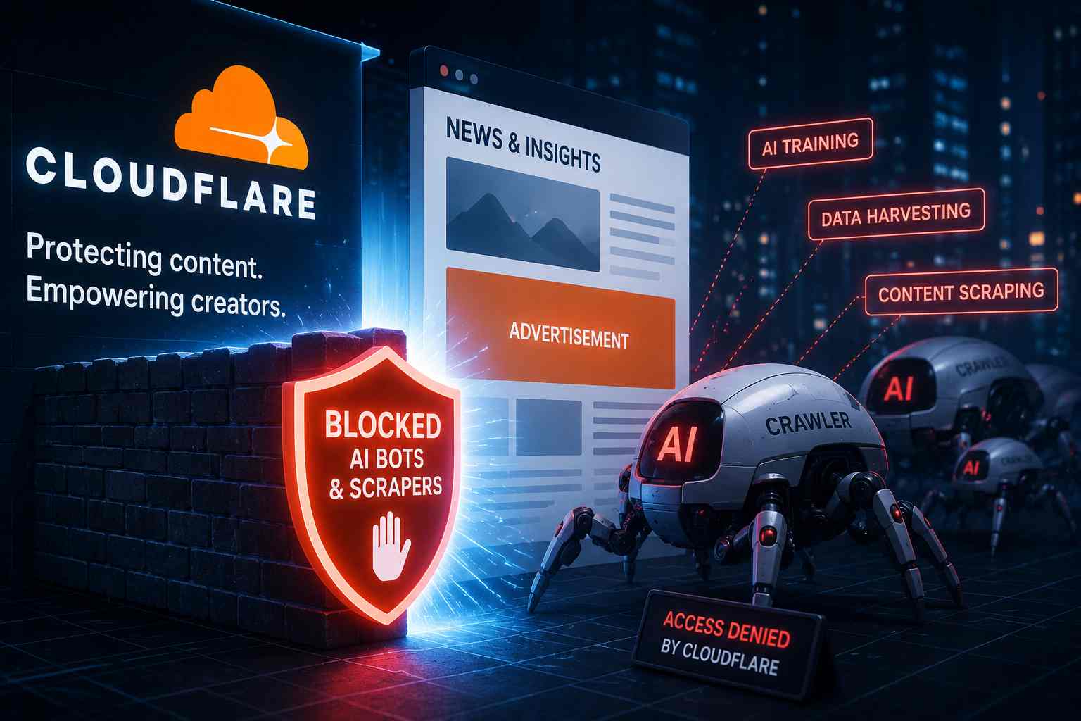 Cloudfare estää botit