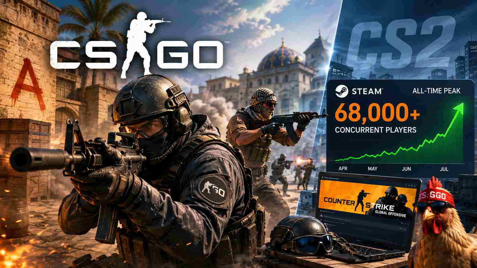 Counter Strike tekee paluun