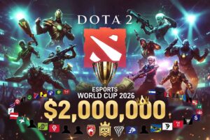 Dota 2 Esports World Cup 2026 käynnistyi – 24 huippujoukkuetta taistelee kahden miljoonan dollarin palkintopotista