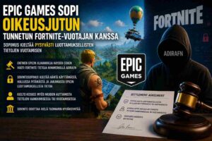 Peliyhtiö Epic Games on päässyt sovintoon entisen alihankkijansa kanssa