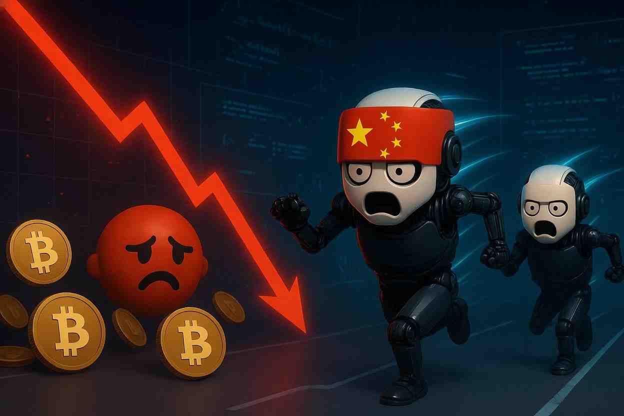 Kiinalainen Kimi K3 ja Bitcoinin lasku
