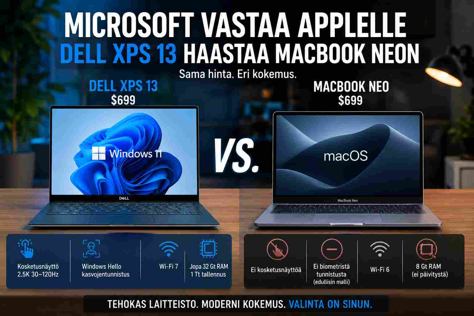 Microsoft vastaa Applelle