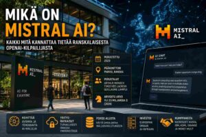 Mikä on Mistral AI? Kaikki mitä eurooppalaisesta OpenAI-kilpailijasta kannattaa tietää