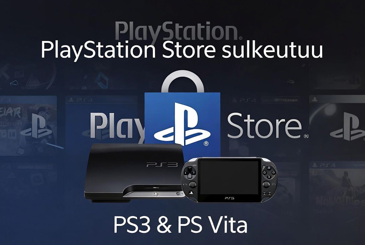Playstation Storen sulkeutuminen