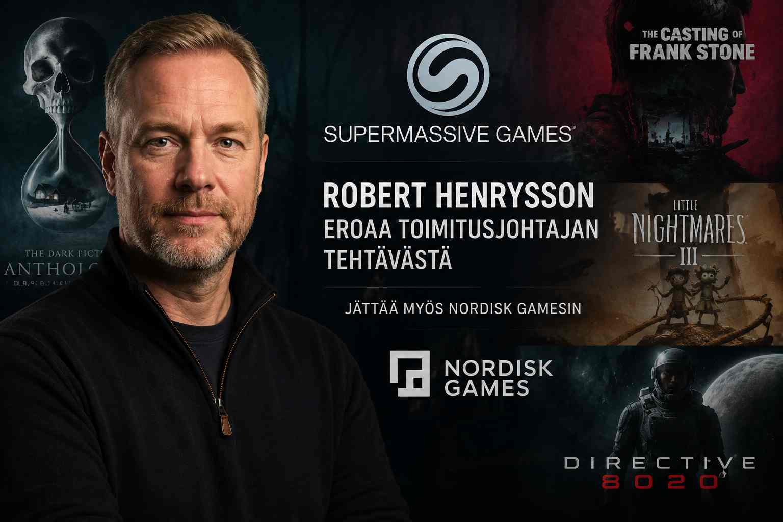 SuperMassive Gamesin toimitusjohtaja