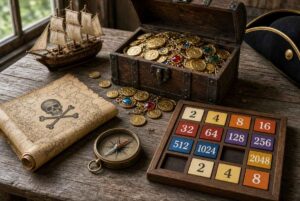 Belatra yhdistää 2048-mekaniikan ja merirosvoteeman uudessa Yo-ho-ho 2048 -pelissä